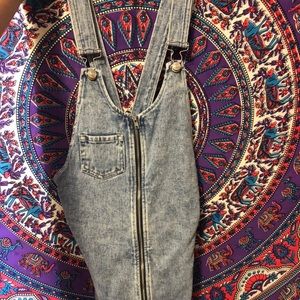 Denim Overall Dress